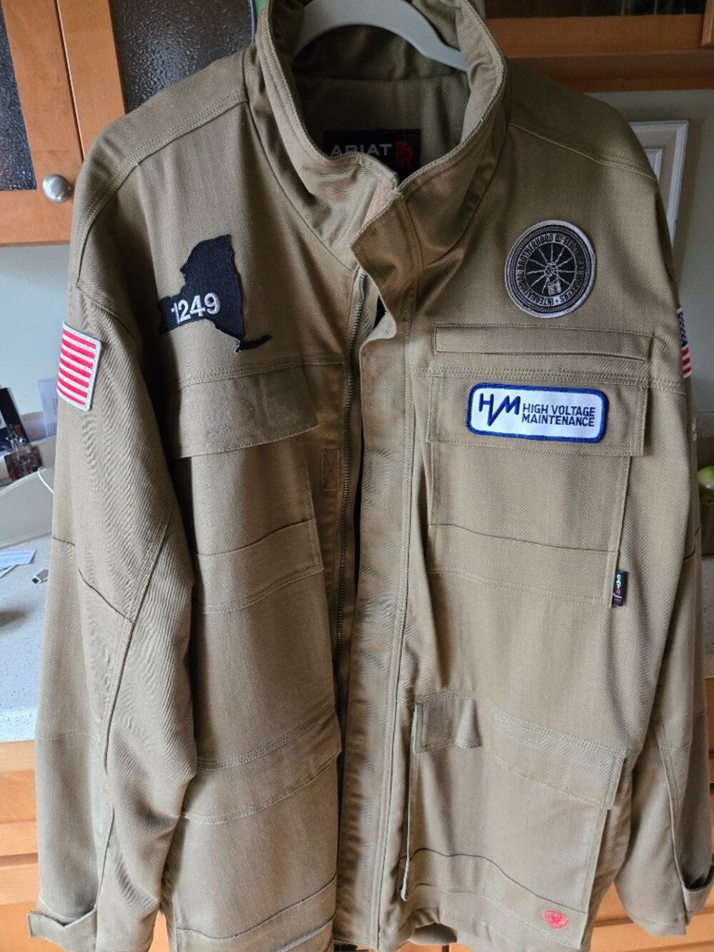 Ariat work wear IBEW logo's NWT's 2XL